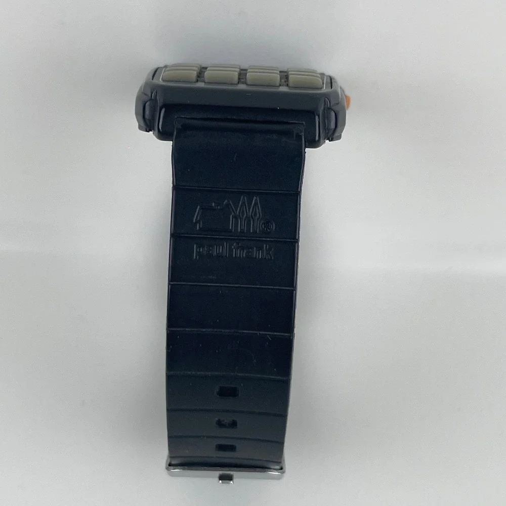 Paul Frank Retro Tech Digital Calculator Watch Black Nerdcore Geek Chic Y2K Read